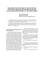 Báo cáo khoa học: 