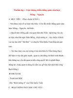 Giáo án lớp 4 môn Lịch Sử: Tên bài dạy : Cuộc kháng chiến chống quân xâm lược Mông - Nguyên docx