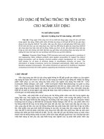 Báo cáo khoa học: 