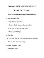 Giáo án tin hoc 10_Tiết 1 pps