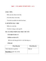 Giáo án lớp 7 môn Công Nghệ: Bài 8 CẮT, KHÂU TÚI RÚT DÂY ( tiết1) ppsx