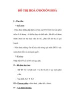 Giáo án ĐỊa lý lớp 7 : Tên bài dạy : ĐÔ THỊ HOÁ Ở ĐỚI ÔN HOÀ doc