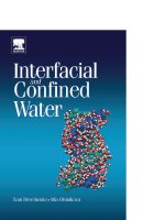 INTERFACIAL AND CONFINED WATER Part 1 doc