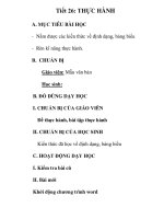 Giáo án tin học 9_ tiết 26+27 doc