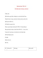 Giáo án lớp 4 môn Âm Nhạc: Tập đọc nhạc: TĐN số 1 Giới thiệu một vài nhạc cụ dân tộc pptx