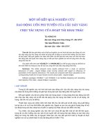 Báo cáo khoa học: 