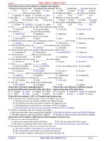 THE FIRST TERM EXAMINATION - TEST 5 pps