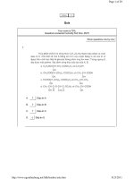 Bài tập về este pot