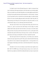 Phát triển doanh nghiệp kinh doanh tại nông thôn và thực trạng tăng doanh thu bền vững - pdf