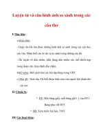 Giáo án Tiếng Việt lớp 3 : Tên bài dạy : Luyện từ và câu hình ảnh so sánh trong các câu thơ pdf