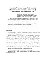 Báo cáo khoa học: 