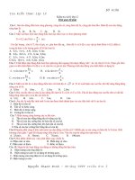 Kiểm tra vật lý lớp 12 - Đề 5 pdf