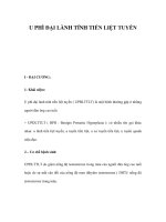 U PHÌ ĐẠI LÀNH TÍNH TIỀN LIỆT TUYẾN pdf