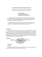 Báo cáo khoa học: 