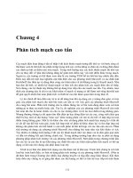 Cơ sở kỹ thuật siêu cao tần - Chương 4 pot