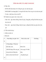 Giáo án lớp 7 môn Hình Học: TỔNG BA GÓC CỦA MỘT TAM GIÁC pps