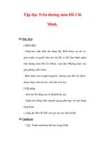 Giáo án Tiếng Việt lớp 3 : Tên bài dạy : Tập đọc Trên đường mòn Hồ Chí Minh. potx