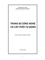 Trang bị công nghệ và cấp phôi tự động