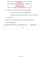 Giáo án lớp 7 môn Hình Học: CHƯƠNG I: ĐƯỜNG THẲNG VUÔNG GÓC - ĐƯỜNG THẲNG SONG HAI GÓC ĐỐI ĐỈNH ppsx