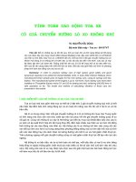 Báo cáo khoa học: 