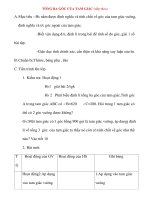 Giáo án lớp 7 môn Hình Học: TỔNG BA GÓC CỦA TAM GIÁC (tiếp theo) pot