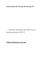 Hướng dương xinh xắn tặng nhỏ bạn ngày 8/3 pot