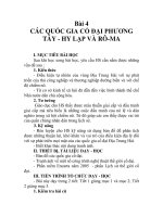 GIÁO ÁN LỊCH SỬ 10_Bài 4 doc