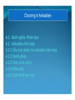 Bài giảng hóa học đại cương - Ankadiene part 1 doc