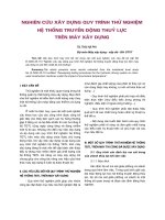 Báo cáo khoa học: 