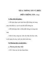 Giáo án tin học 6_ tiết 4 ppsx