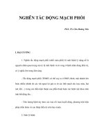 NGHẼN TẮC ĐỘNG MẠCH PHỔI doc