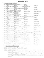 Bài tập tiếng anh 12 potx