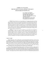 Báo cáo khoa học: 