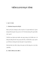 VIÊM GAN B MẠN TÍNH pps