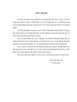 tìm hiểu và hoàn thiện hệ thống kiểm soát nội bộ đối với khoản mục vốn bằng tiền và các khoản thanh toán tại công ty tnhh đầu tư và xây dựng kim cúc