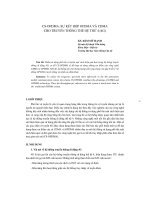 Báo cáo khoa học: 