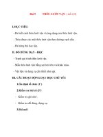 Giáo án lớp 7 môn Công Nghệ: Bài 9 THÊU LƯỚT VẶN ( tiết 2,3) pps