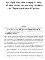 Một số giải pháp nhằn mở rộng thị trờng xuất khẩu và t động xuất khẩu của Tổng công ty Rau quả Việt Nam_7húc đẩy hoạt ppsx
