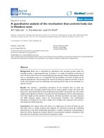 Báo cáo sinh học: 