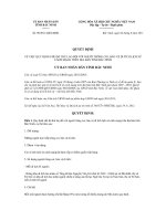 Quyết định số 90/2011/QĐ-UBND docx