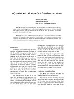 Báo cáo khoa học: 