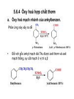 Bài giảng hóa học đại cương - Arene part 6 doc