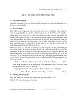 THỰC HÀNH CÁC QUÁ TRÌNH CƠ BẢN TRONG CÔNG NGHỆ THỰC PHẨM - BÀI 3 docx