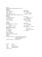 CẤP THOÁT NƯỚC - PHỤ LỤC pps