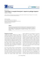 Báo cáo sinh học: 