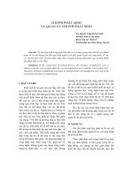 Báo cáo khoa học: 