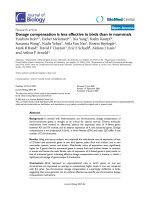 Báo cáo sinh học: 