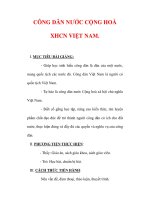 Giáo án Giáo dục công dân lớp 6 : Tên bài dạy : CÔNG DÂN NƯỚC CỘNG HOÀ XHCN VIỆT NAM. pdf