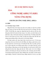 CÔNG NGHỆ ASDL2 VÀ KHẢ NĂNG ỨNG DỤNG CHƯƠNG 3_1 doc