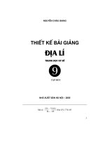 Thiết kế bài giảng địa lý 9 tập 1 part 1 doc